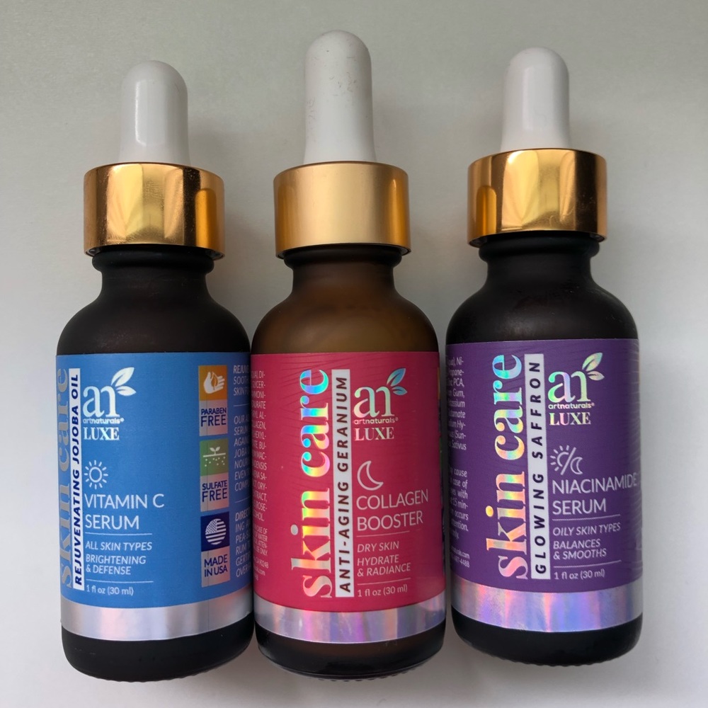 Art-natural’s Skincare Trio Serums NEW